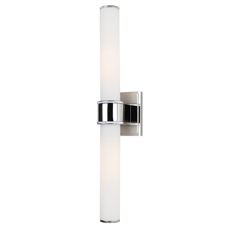 Mill Valley - 2 LIGHT BATH BRACKET Vanity Lights Hudson Valley Lighting Polished Nickel  