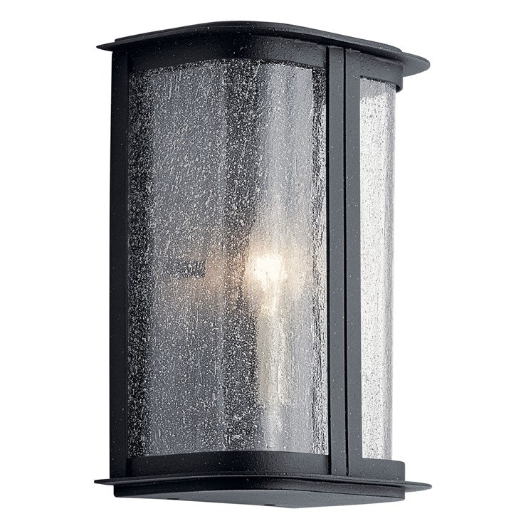 Kichler Timmin Outdoor Wall Outdoor Wall Lights Kichler Distressed Black 7.25x10.25