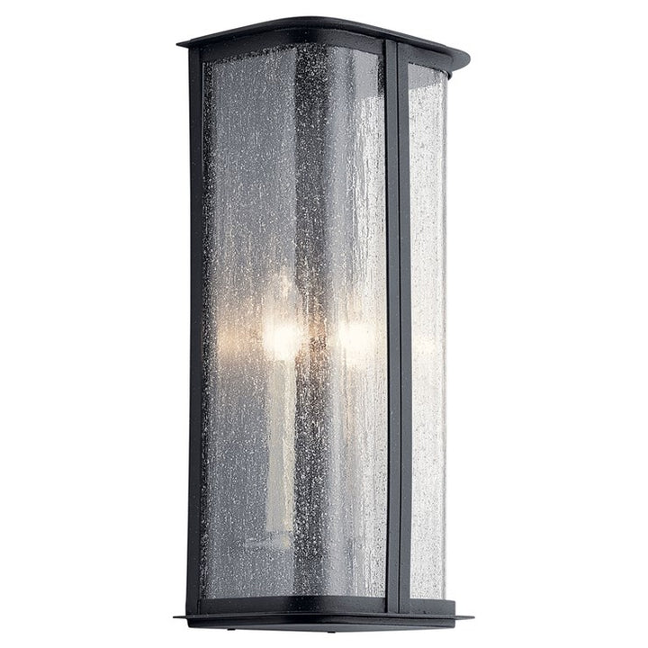 Kichler Timmin Outdoor Wall Outdoor Wall Lights Kichler Distressed Black 8.5x18.25