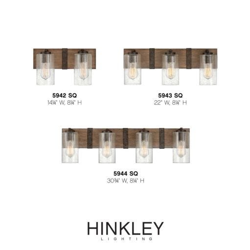 HINKLEY SAWYER Two Light Vanity 5942