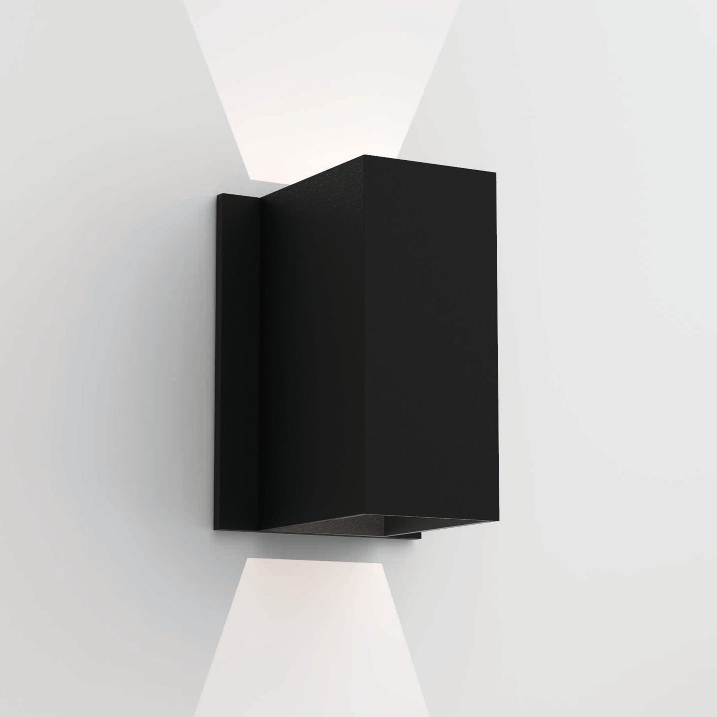Astro Lighting Oslo Wall Light Fixtures Astro Lighting 4.17x4.33x6.3 Textured Black Yes (Integral), High Power LED