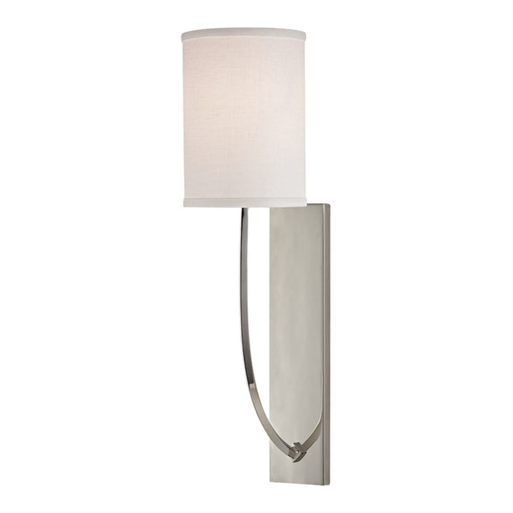 Colton - 1 LIGHT WALL SCONCE Wall Sconces Hudson Valley Lighting Polished Nickel  