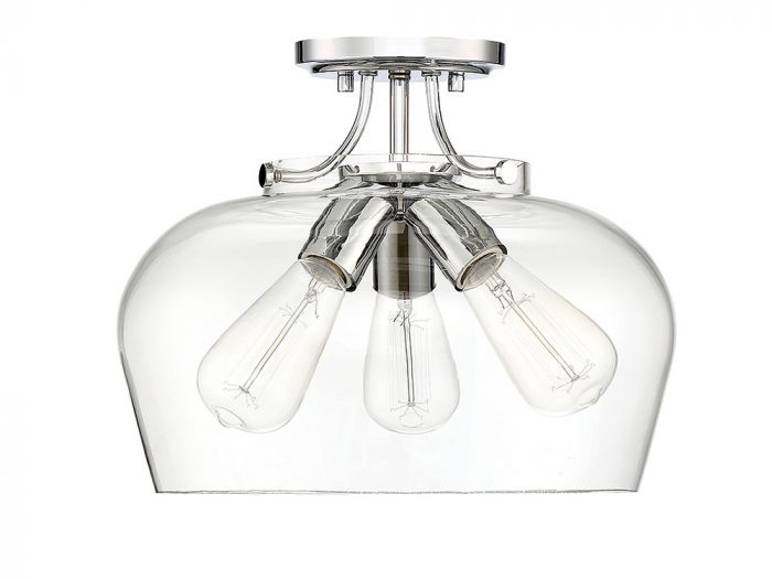 Savoy House Octave 3 Light Semi Flush 6-4035-3