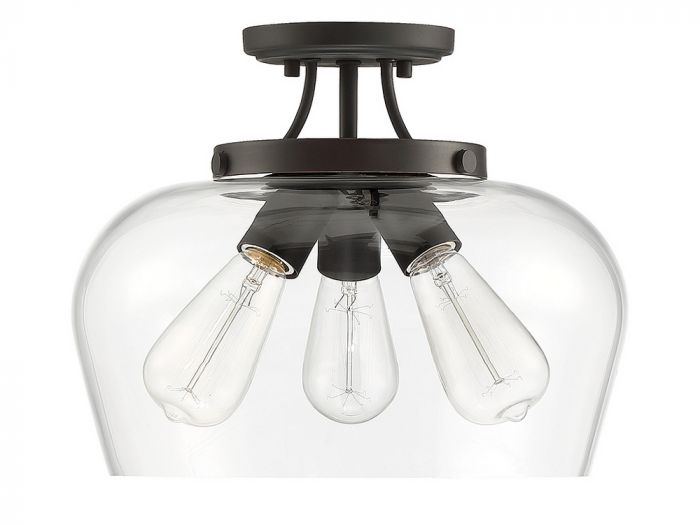 Savoy House Octave 3 Light Semi Flush 6-4035-3