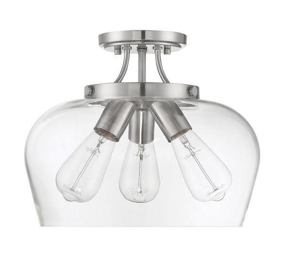 Savoy House Octave 3 Light Semi Flush 6-4035-3