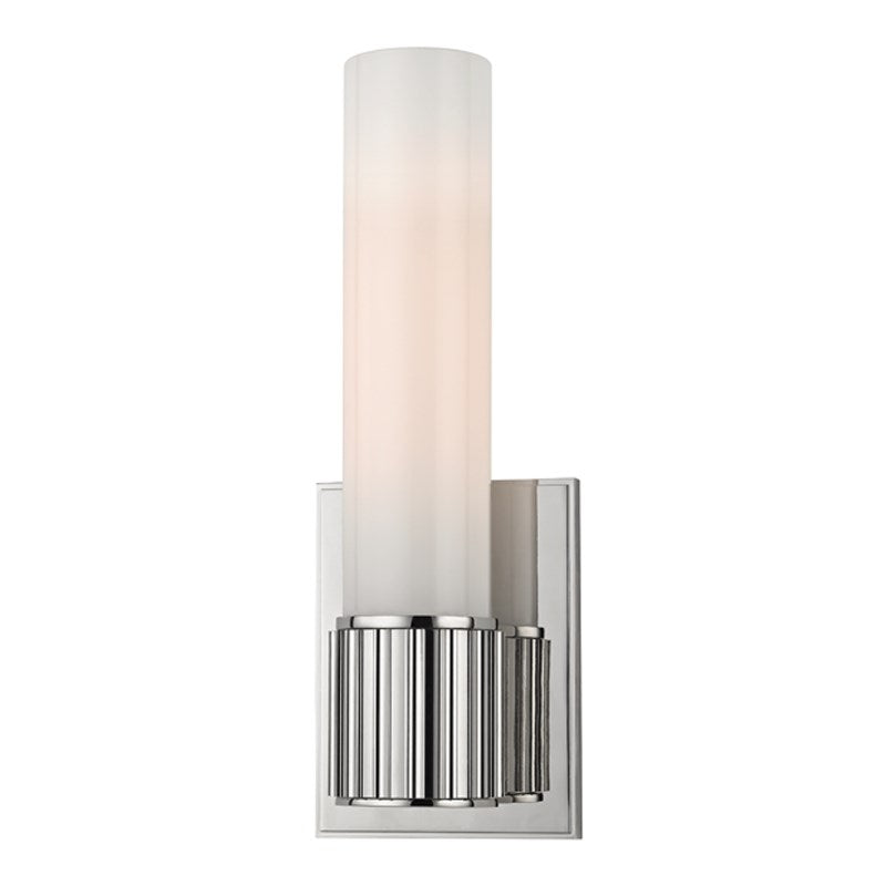 Fulton - 1 LIGHT WALL SCONCE Wall Light Fixtures Hudson Valley Polished Nickel  