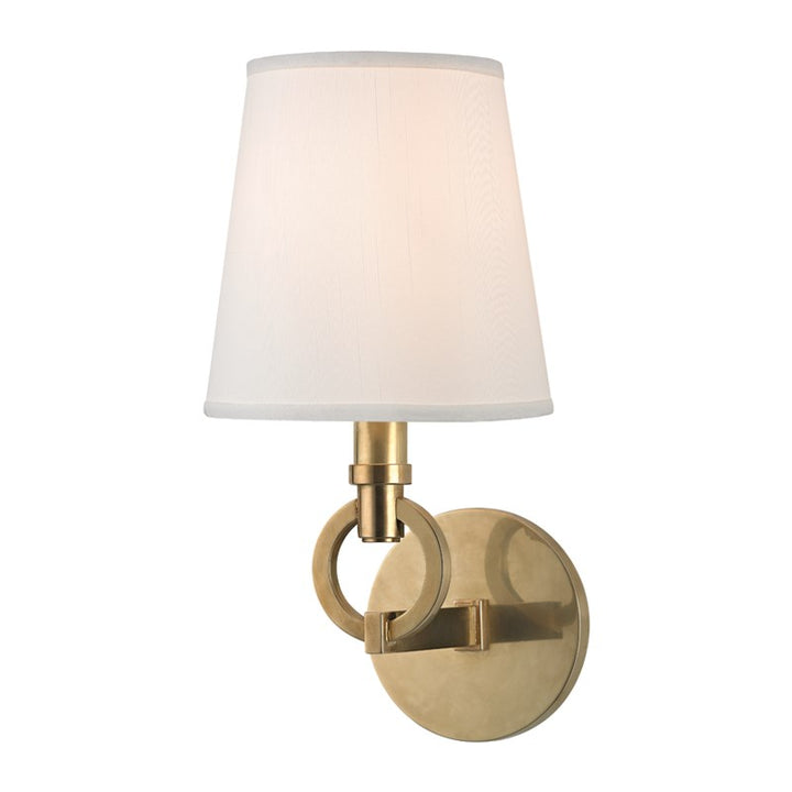 Malibu - 1 LIGHT WALL SCONCE Wall Sconces Hudson Valley Lighting Aged Brass  