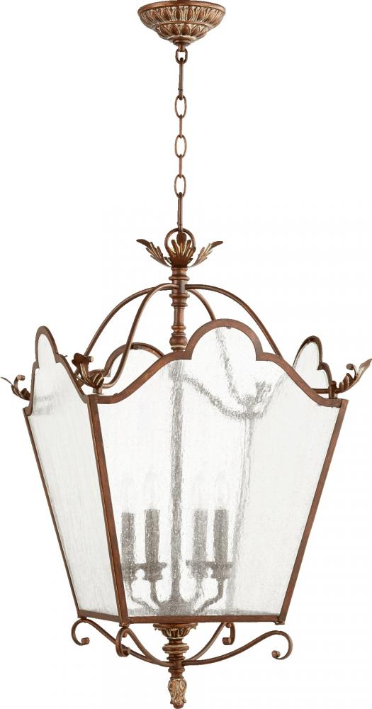 Quorum SALENTO 18"/4LT ENT - VC 6906-4-39 Ceiling Lanterns Quorum Copper  