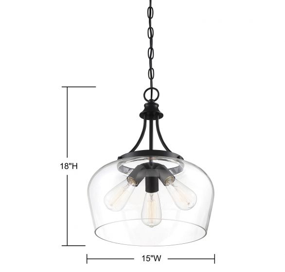 Savoy House Octave 3 Light Pendant