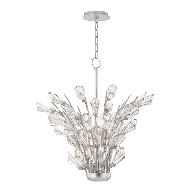 Hudson Valley 5 LIGHT CHANDELIER 7221 Chandeliers Hudson Valley Lighting Nickel|Silver  