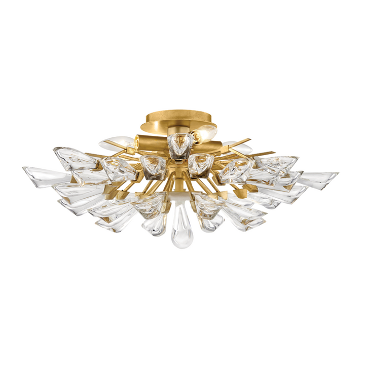 Hudson Valley 4 LIGHT SEMI FLUSH 7223 Ceiling Semi Flush Mounts Hudson Valley Lighting Gold  