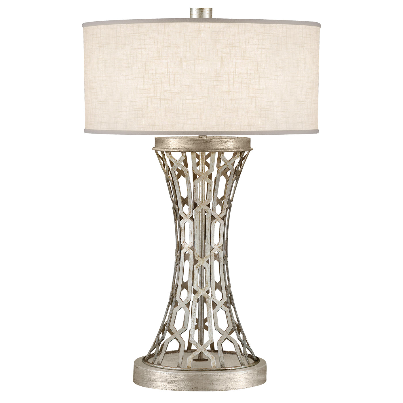 Fine Art Handcrafted Lighting Allegretto 32" Table Lamp Lamp Fine Art Handcrafted Lighting Silver  