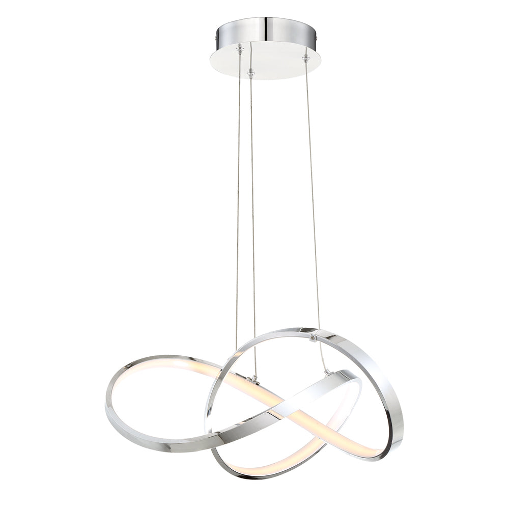 WAC Vornado LED Pendant PD-87720 Pendants WAC Chrome  