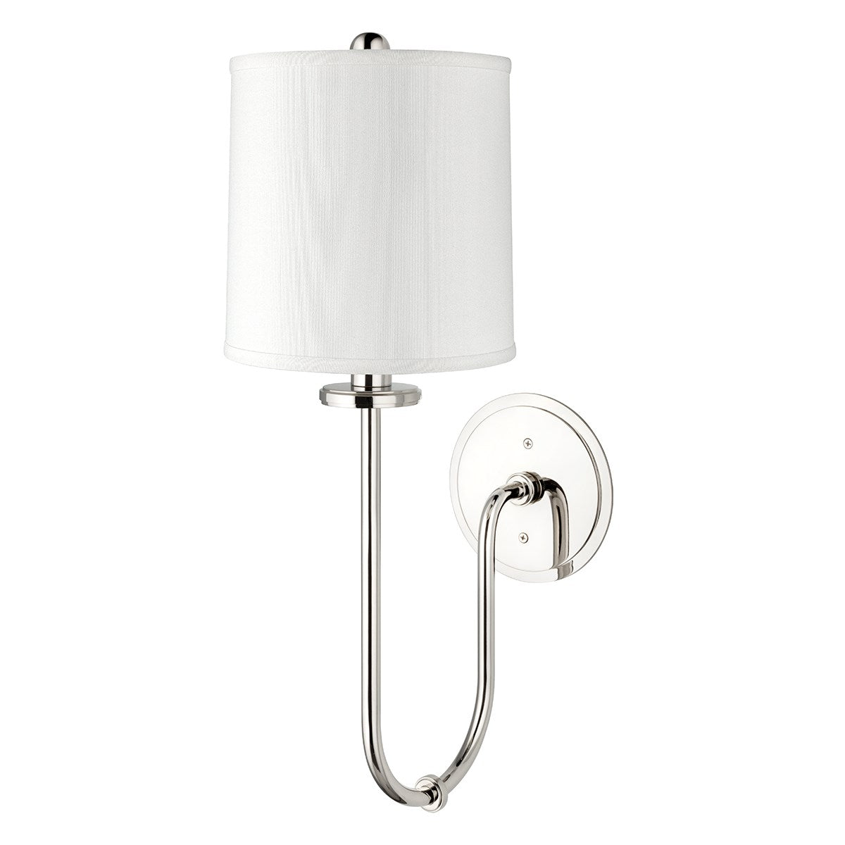Jericho - 1 LIGHT WALL SCONCE Wall Light Fixtures Hudson Valley Polished Nickel  