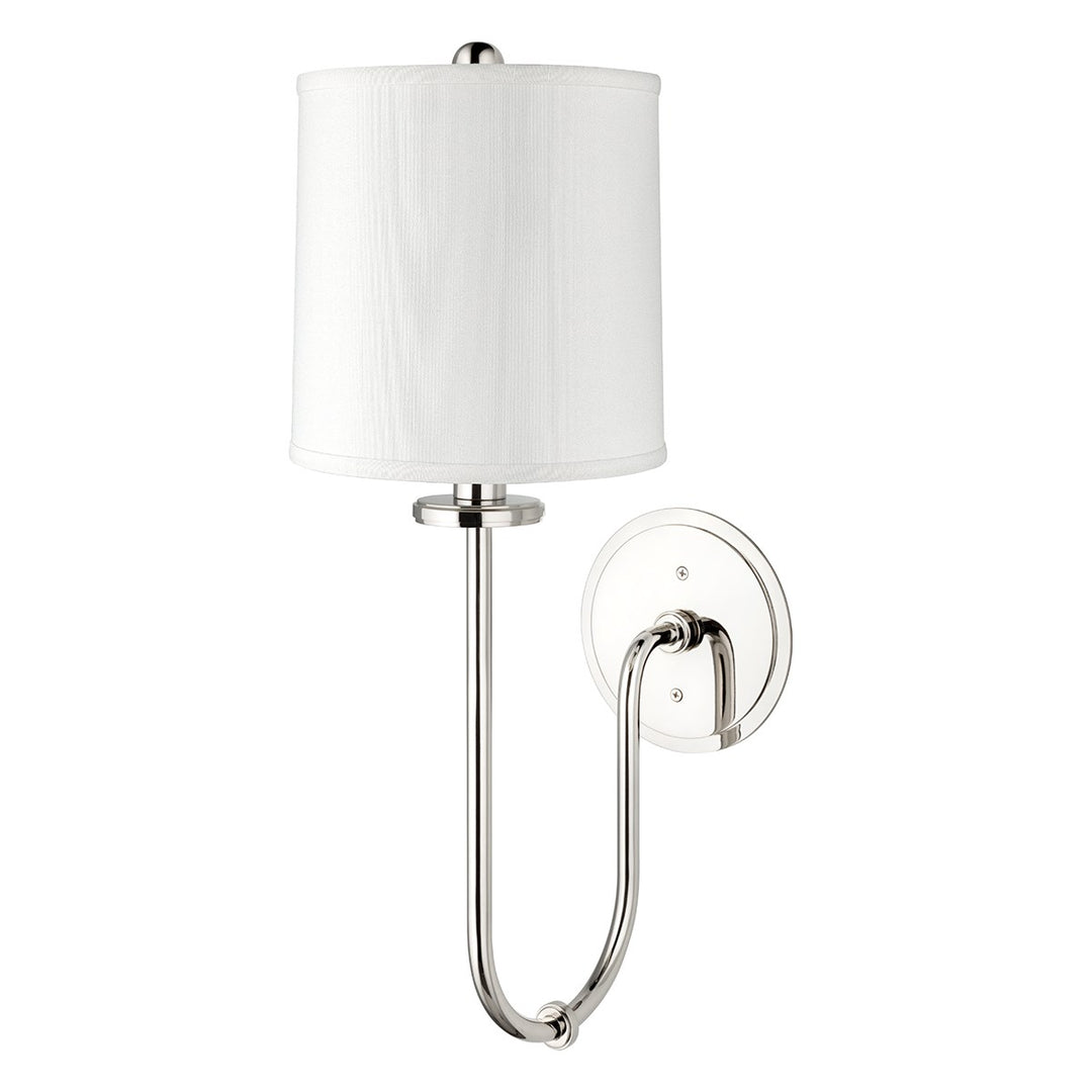 Jericho - 1 LIGHT WALL SCONCE Wall Sconces Hudson Valley Lighting Polished Nickel  