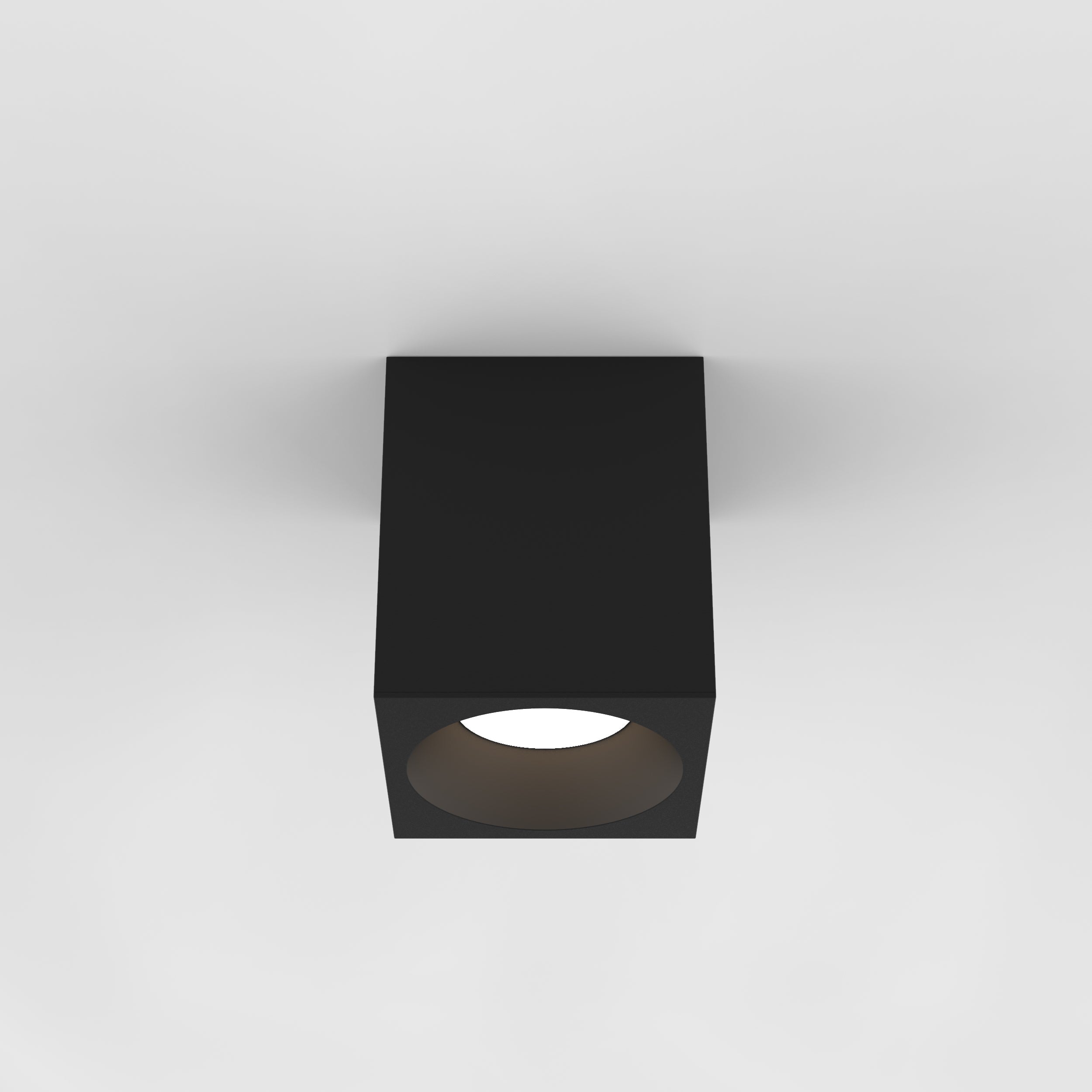 Astro Lighting Kos Square Recessed Astro Lighting 4.53x4.53x5.59 Textured Black Yes (Integral), AC LED Module