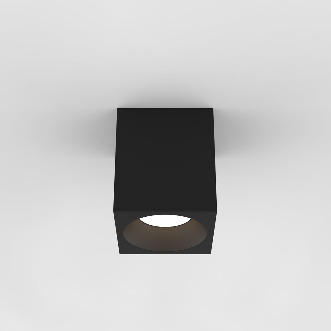 Astro Lighting Kos Square Recessed Lighting Astro Lighting 4.53x4.53x5.59 Textured Black Yes (Integral), AC LED Module