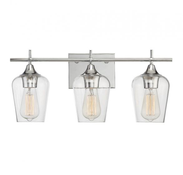 Savoy House Octave 3-Light Bathroom Vanity Light 8-4030-3