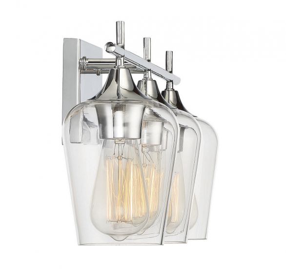 Savoy House Octave 3-Light Bathroom Vanity Light 8-4030-3