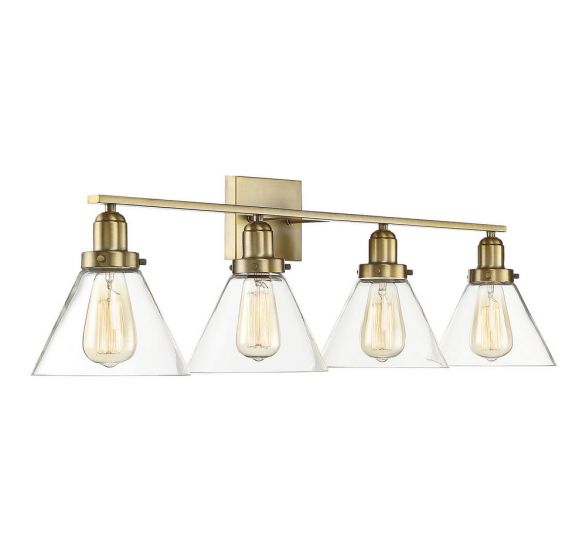 Savoy House Drake 4 Light Bath Bar Vanity Lights Savoy House   