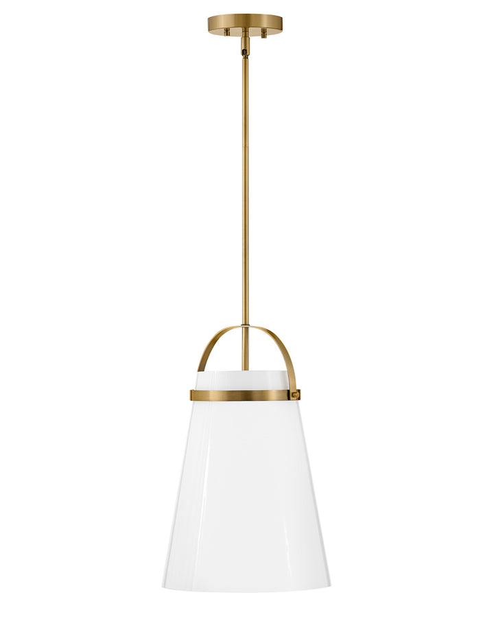 Lark TORI Single Light Pendant L83053 Mini-Pendants Lark Lacquered Brass  