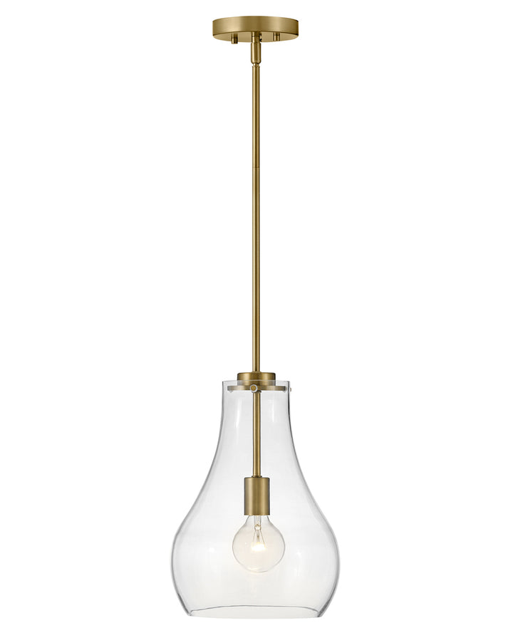 Lark FRANKIE Single Light Pendant L83117 Mini-Pendants Lark Lacquered Brass