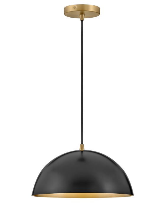 Lark LOU Single Light Pendant L83307 Mini-Pendants Lark Black