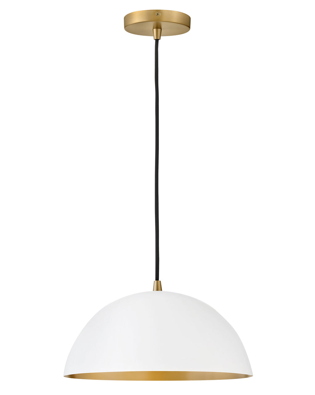 Lark LOU Single Light Pendant L83307 Mini-Pendants Lark Matte White  