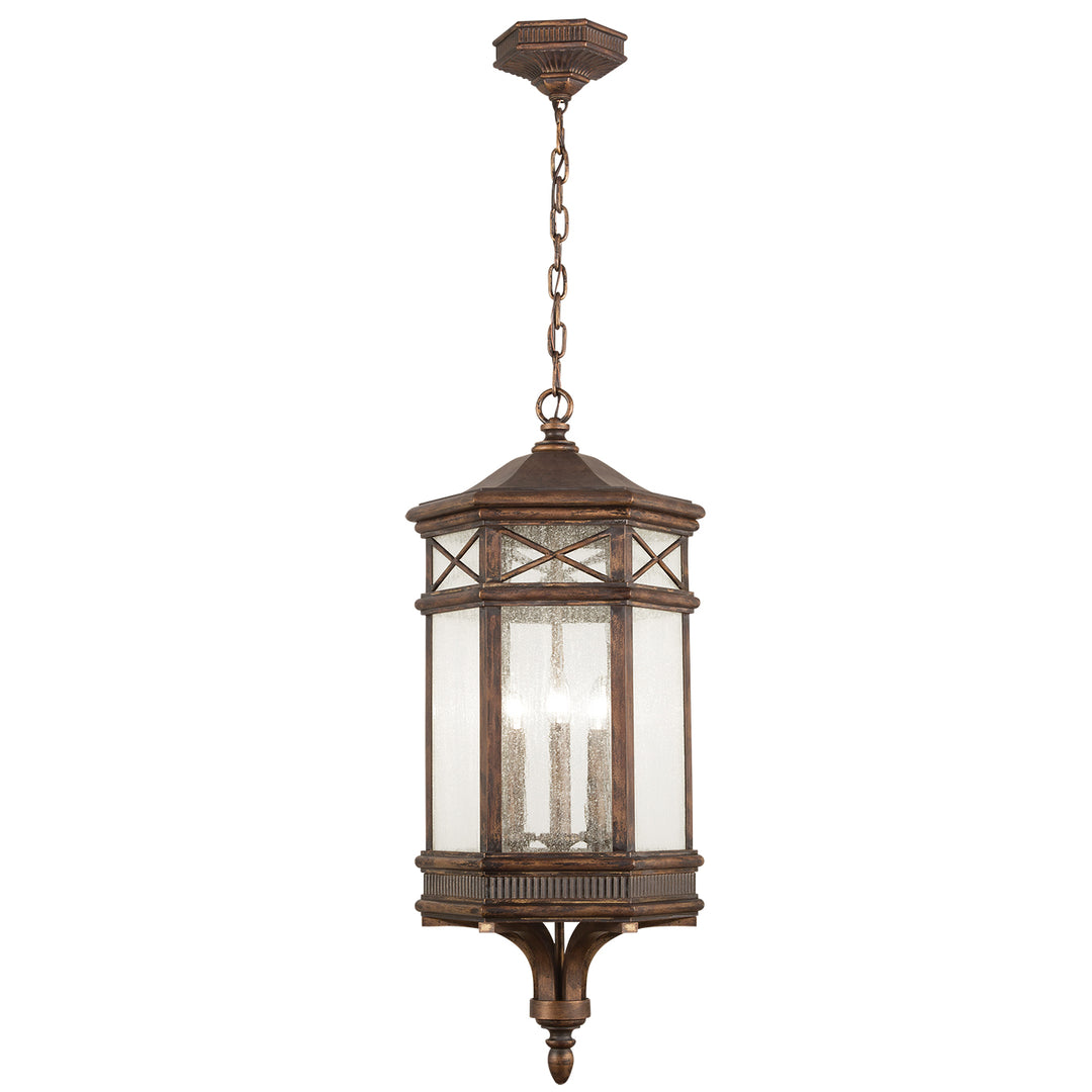 Fine Art Holland Park Outdoor Lantern Outdoor Wall Lights Fine Art Handcrafted Lighting Bronze  