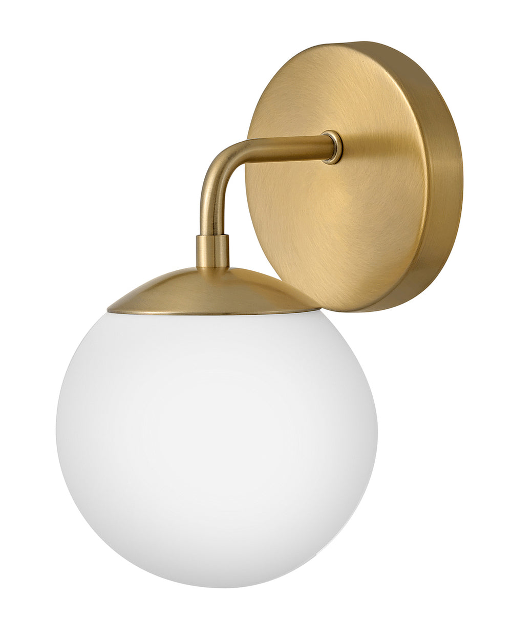 Lark JUNIPER Single Light Vanity L85000 Vanity Lights Lark Lacquered Brass  