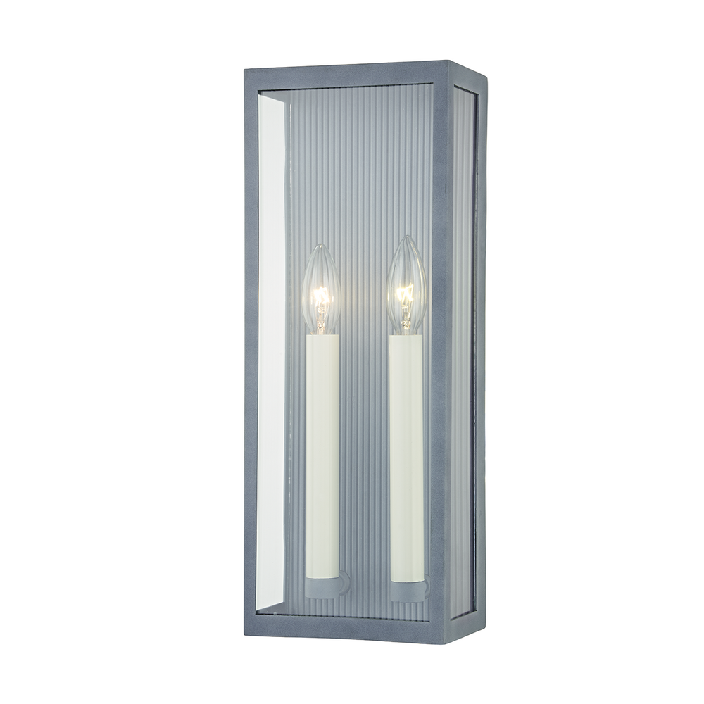 Troy VAIL 2 LIGHT EXTERIOR WALL SCONCE B1032 Wall Sconces Troy Lighting   