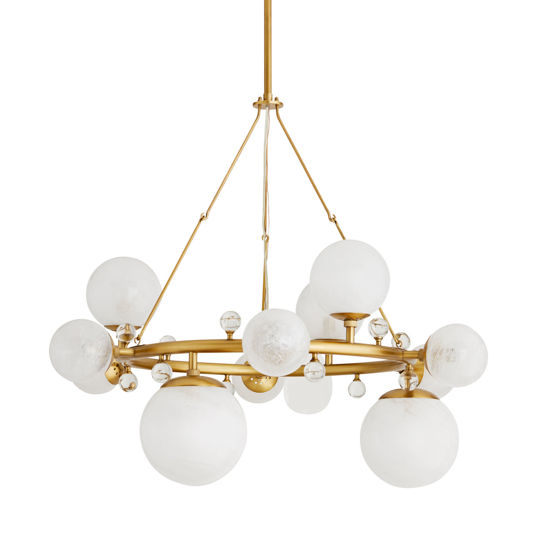 Arteriors Troon Round Chandelier 89447 Chandeliers Arteriors   