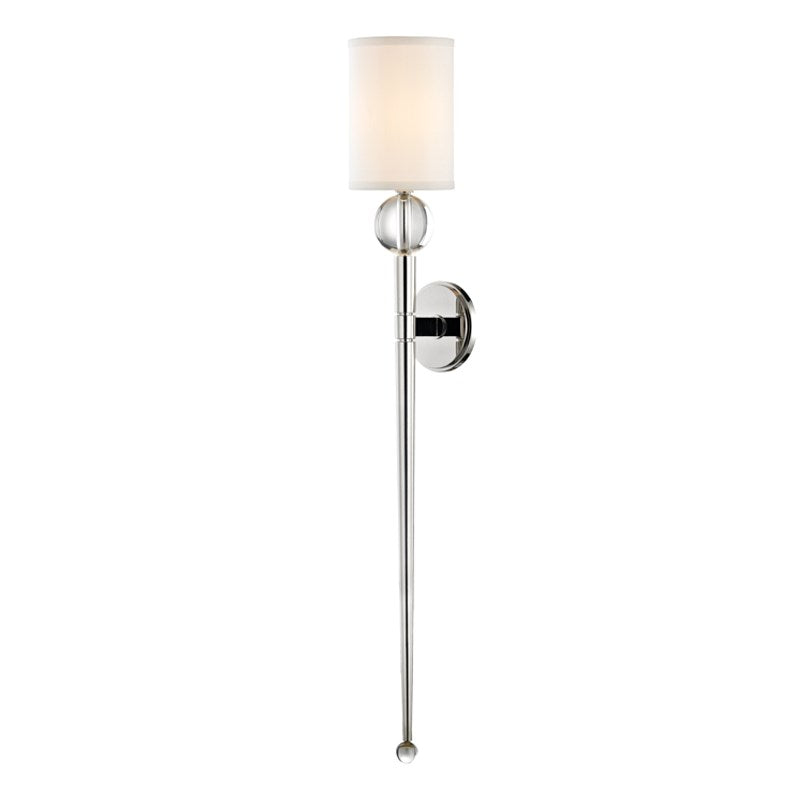 Rockland - 1 LIGHT WALL SCONCE Wall Sconces Hudson Valley Lighting Polished Nickel  