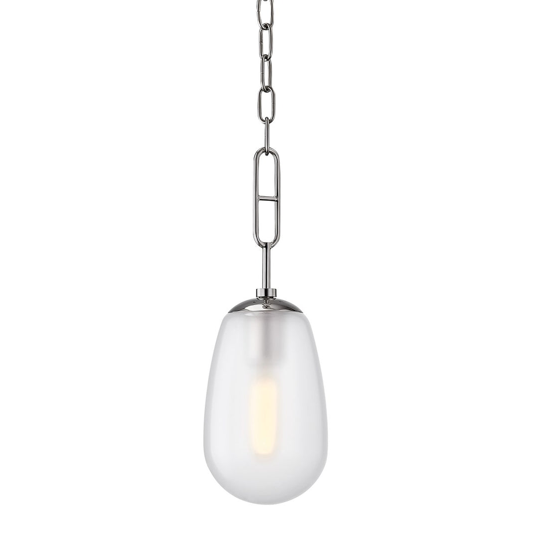 Hudson Valley 1 LIGHT SMALL PENDANT 2106 Pendants Hudson Valley Lighting Nickel  