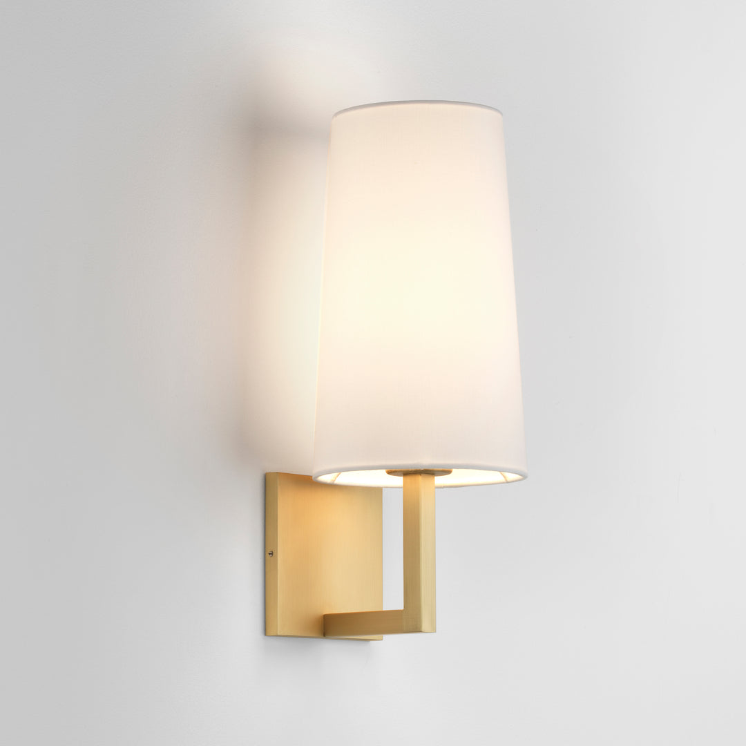 Astro Lighting Riva Wall Sconces Astro Lighting 4.33x4.25x6.57 Matt Gold No, E26/Medium