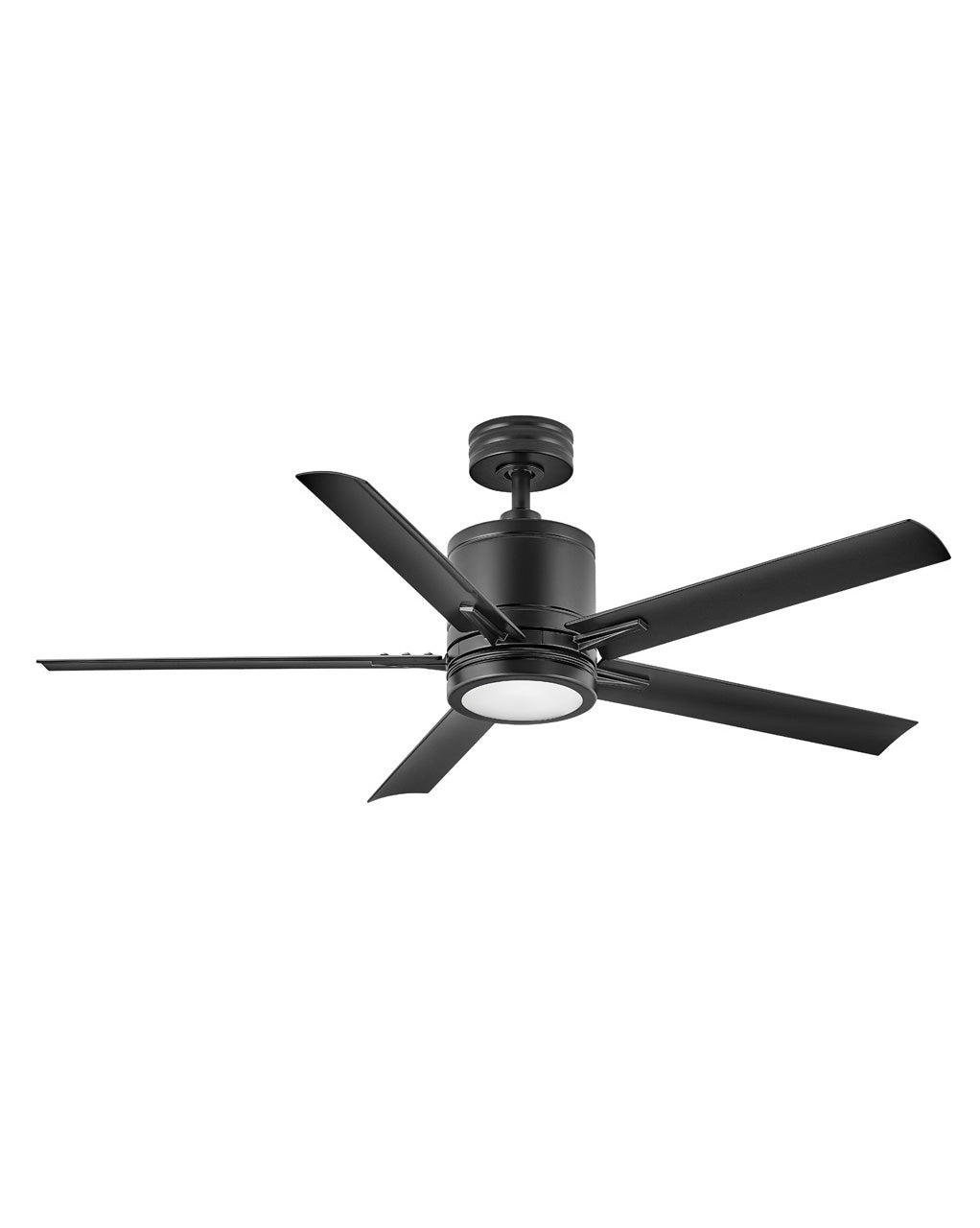 Hinkley Vail 52" LED 902152 Outdoor Ceiling Fans Hinkley Matte Black  