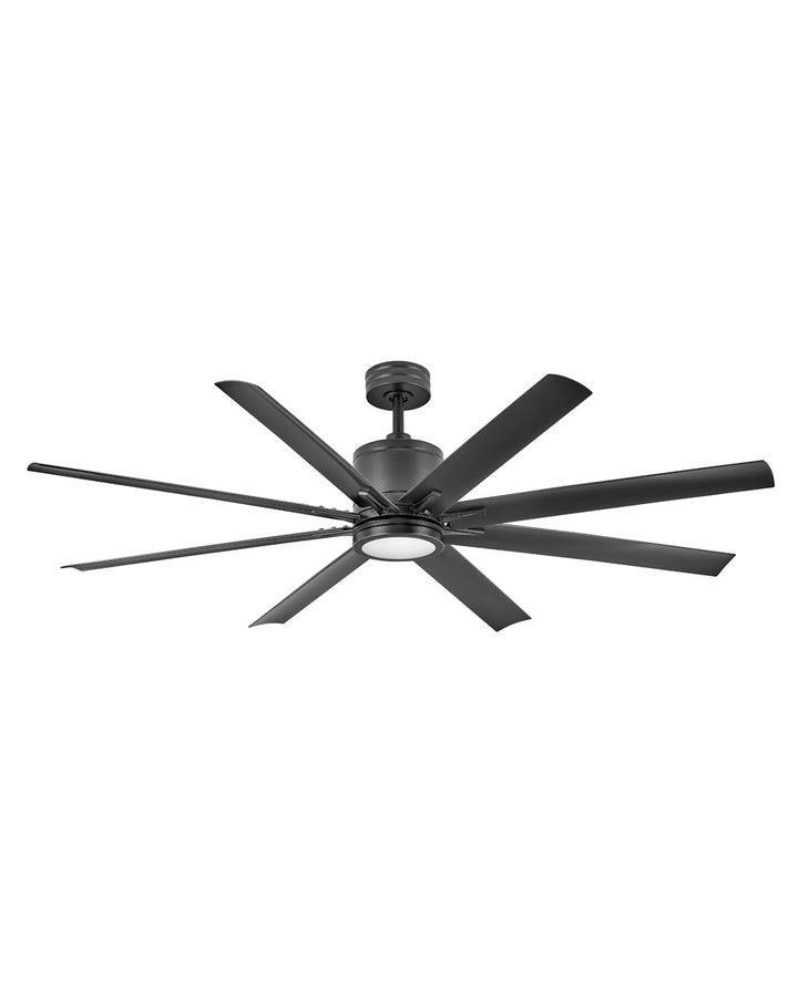 Hinkley Vantage 66" LED 902466 Outdoor Ceiling Fans Hinkley Matte Black  