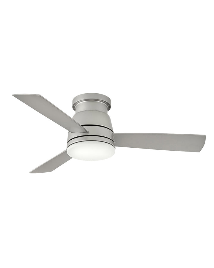 Hinkley Trey 44" LED 902744 Outdoor Ceiling Fans Hinkley Brushed Nickel  