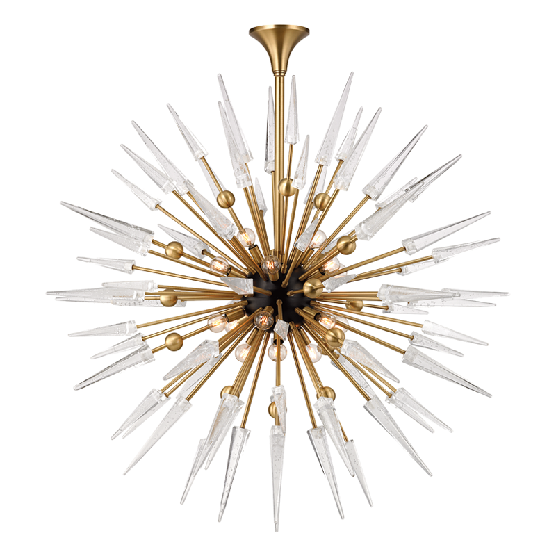 Hudson Valley 18 LIGHT CHANDELIER 9048 Chandeliers Hudson Valley Lighting Brass  