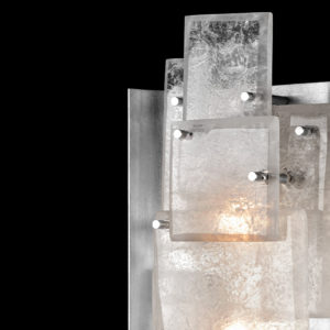 Fine Art Lamps Lunea 18" Sconce Wall Light Fixtures Fine Art Handcrafted Lighting   