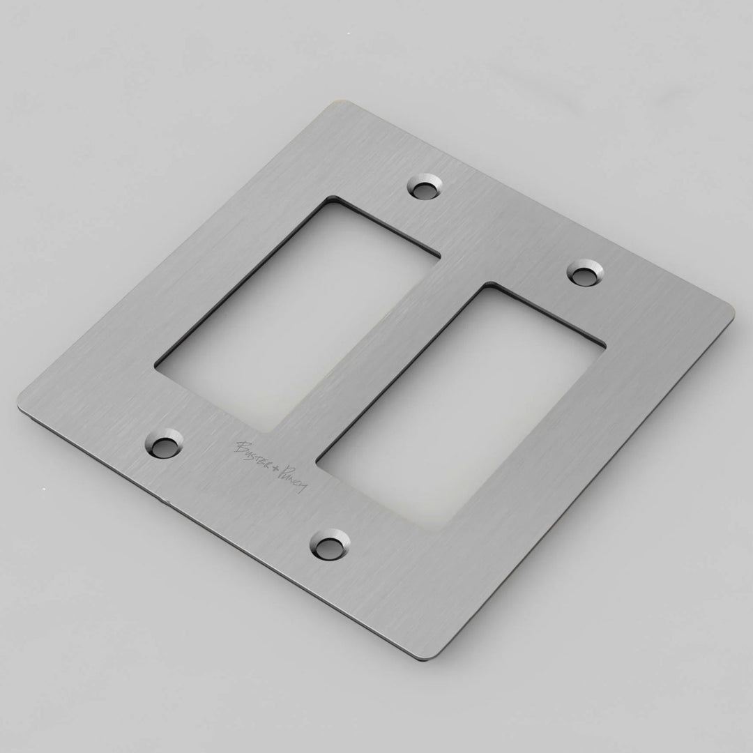 Buster + Punch Wall Plates | With Logo