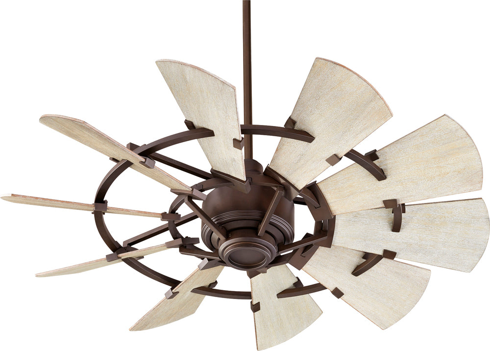 Quorum WINDMILL 44" FAN - OB 94410 Indoor Ceiling Fans Quorum Bronze  