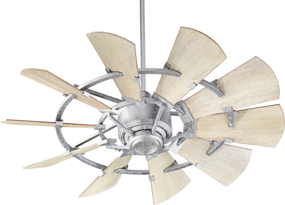 Quorum WINDMILL 44" FAN - GV 94410 Indoor Ceiling Fans Quorum Gray  