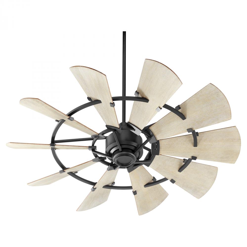 Quorum WINDMILL 52" FAN - NR 95210-69 Indoor Ceiling Fans Quorum Black  