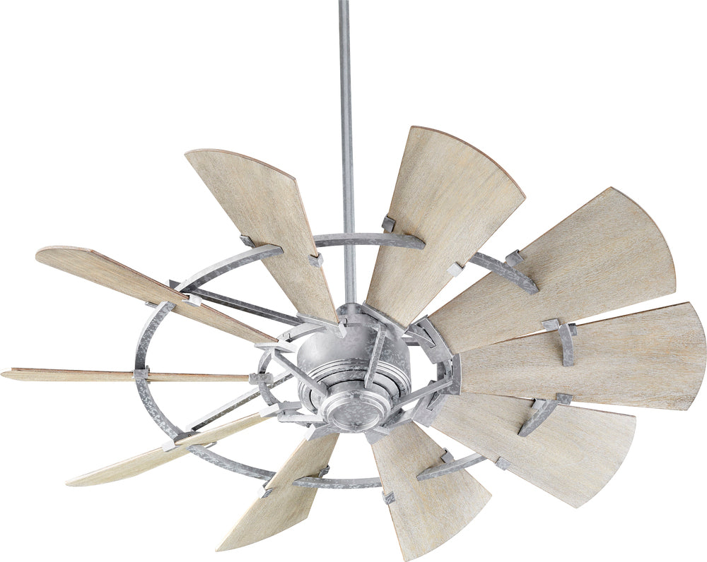 Quorum WINDMILL 52" FAN - GV 95210 Indoor Ceiling Fans Quorum Gray  