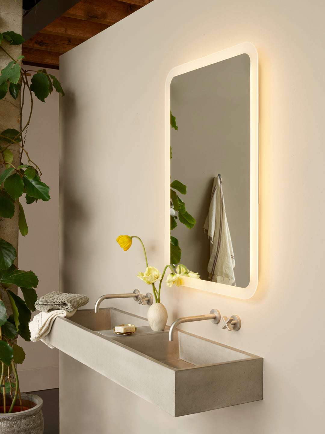 Astro Lighting Varenna Stadium LED Vanity Mirrors Astro Lighting   