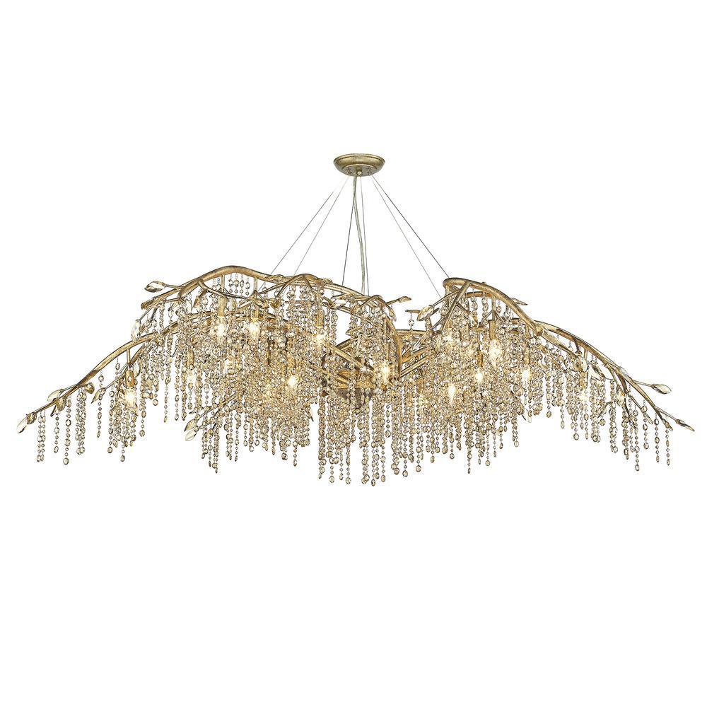 Golden Autumn Twilight MG 24 Light Chandelier 9903 Chandeliers Golden Gold  