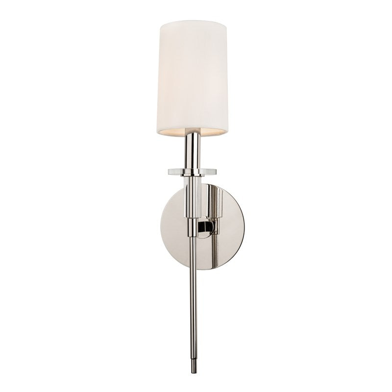 Amherst - 1 LIGHT WALL SCONCE Wall Sconces Hudson Valley Lighting Polished Nickel  