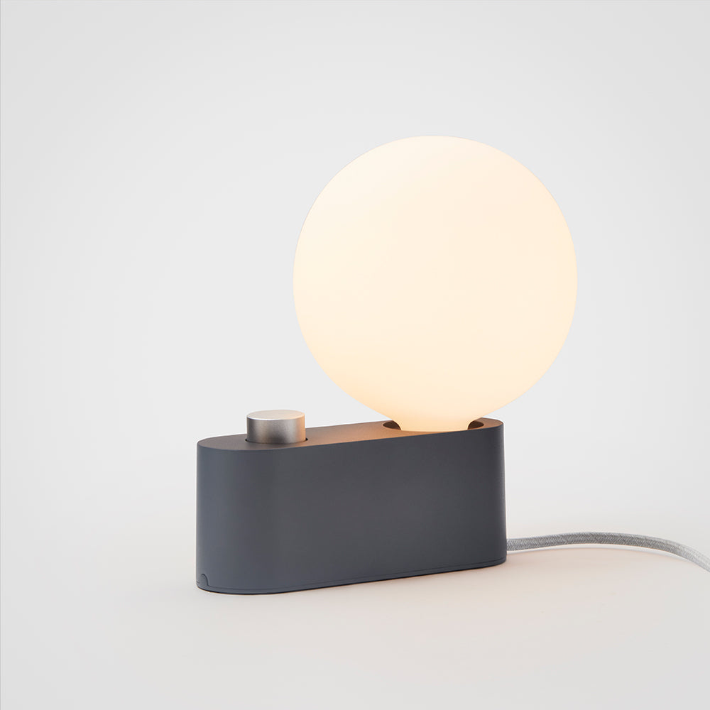 Tala Alumina Table Lamp with Sphere IV US ALM-SPHR-IV | OS Table Lamps Tala Charcoal Black  