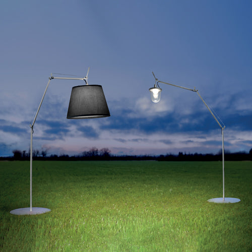 Artemide TOLOMEO MEGA OUTDOOR GROUND Outdoor Wall Lights Artemide Black  